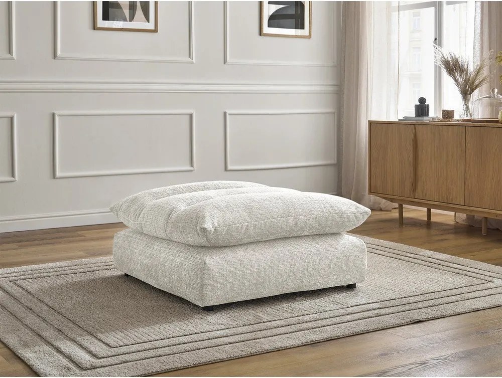 Fehér zsenília lábtartó Neil – Bobochic Paris