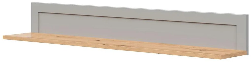 Polc Salga 6 (sarkvidéki szürke + artisan tölgy) . 1098470