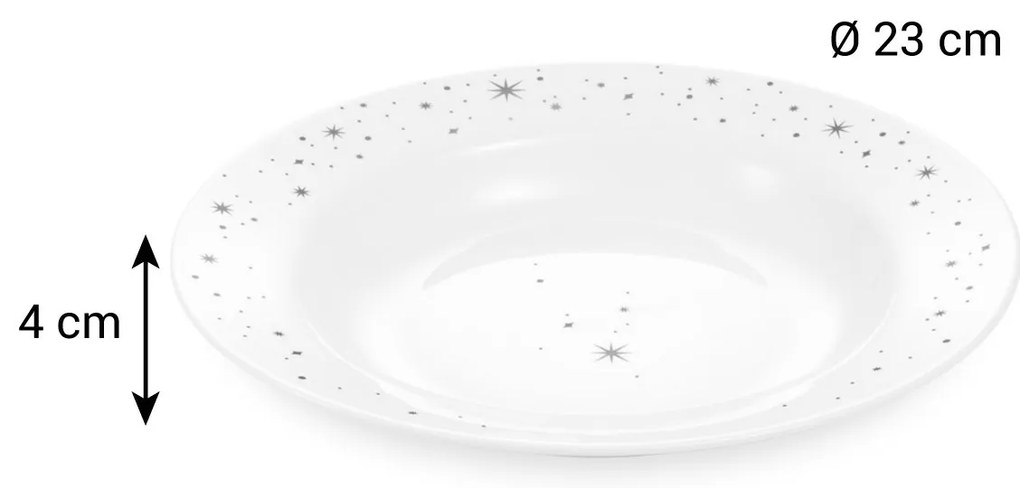 Tescoma Mélytányér GRACIE Stella, 23 cm