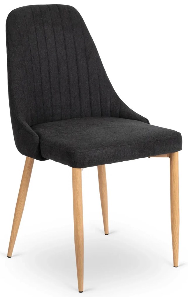 Fekete Étkezőszék TORINO