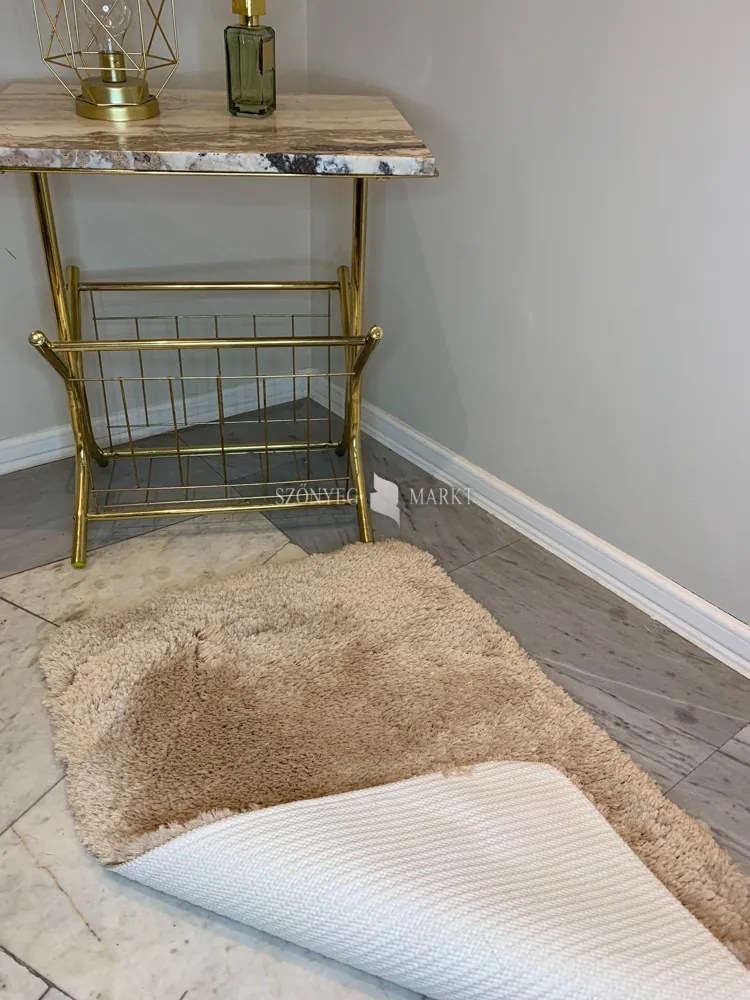 Scott Bézs kettő részből álló fürdőszobai szőnyeg szett 50x80 cm