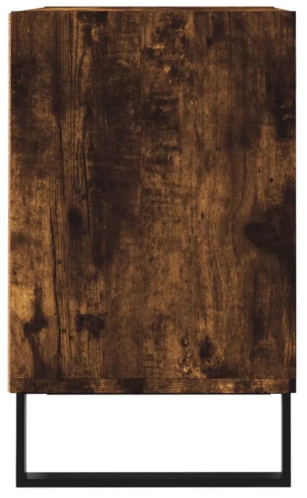 füstös tölgy színű szerelt fa TV-szekrény 69,5x30x50 cm