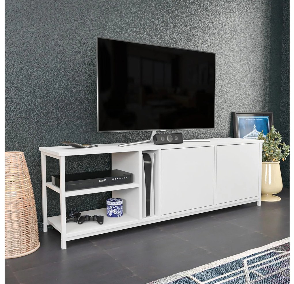 TV asztal Primerossa (fehér). 1107352