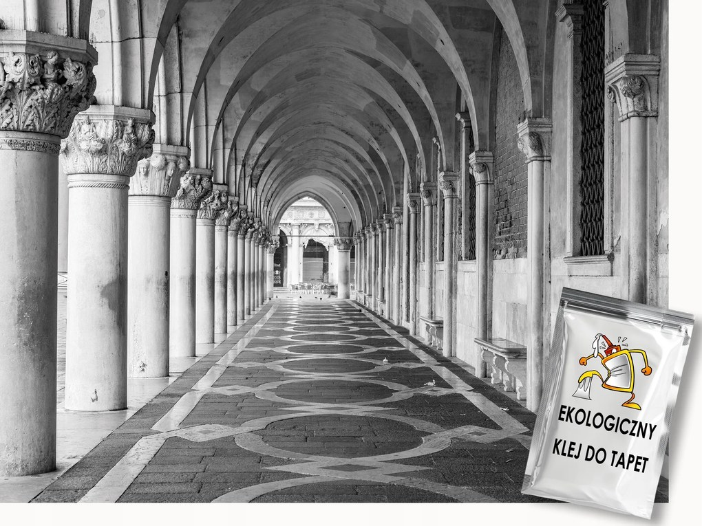 Fotótapéta Flizelina Építészet Műemlékek Folyosó Alagút 100x75 ragasztó