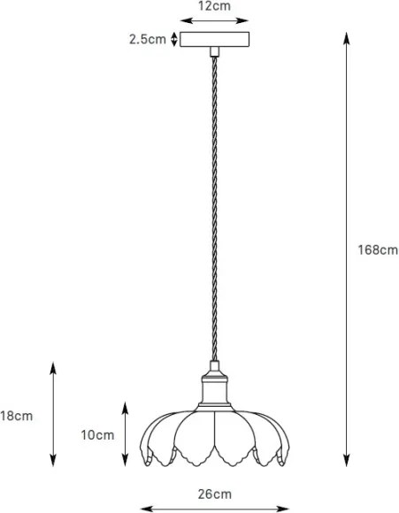 Markslöjd 109177 - KURAGE kábellel függesztett lámpa 1xE27/40W/230V sárgaréz/füstös zöld