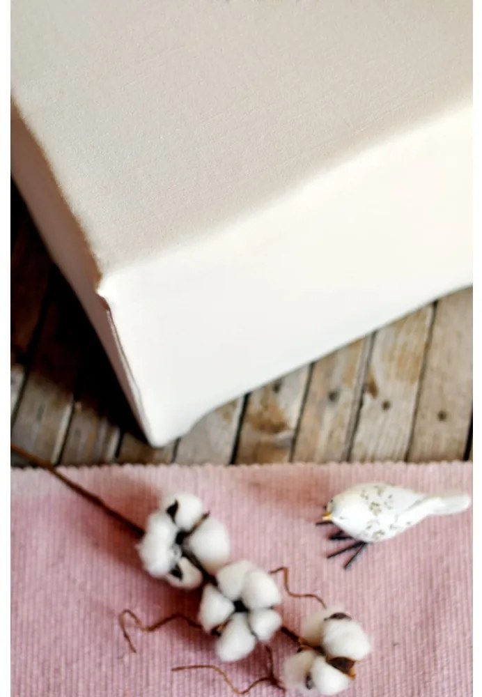 EMI natúr szupersztreccs lepedő, 90 (100)x200-as lap