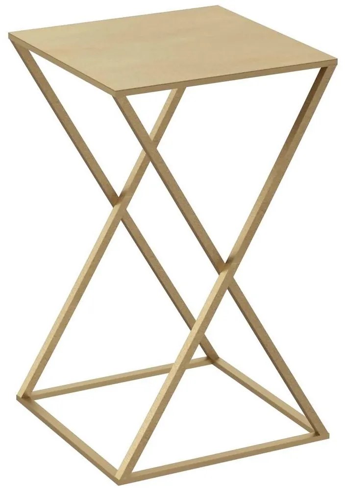 Virágállvány 40x24 cm arany