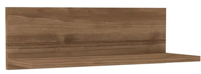 Fali polc Fane - Walnut