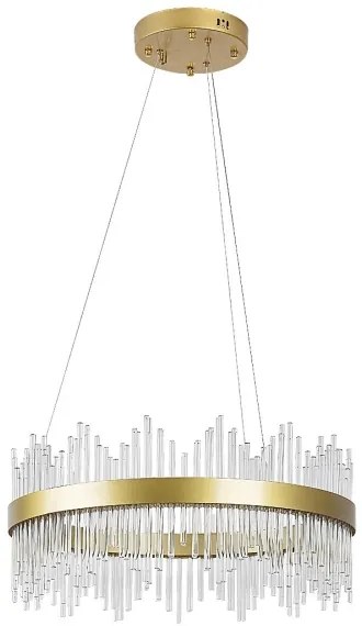 Rabalux 72227 - LED Csillár zsinóron MABEL LED/36W/230V 3000/4000/6000K arany