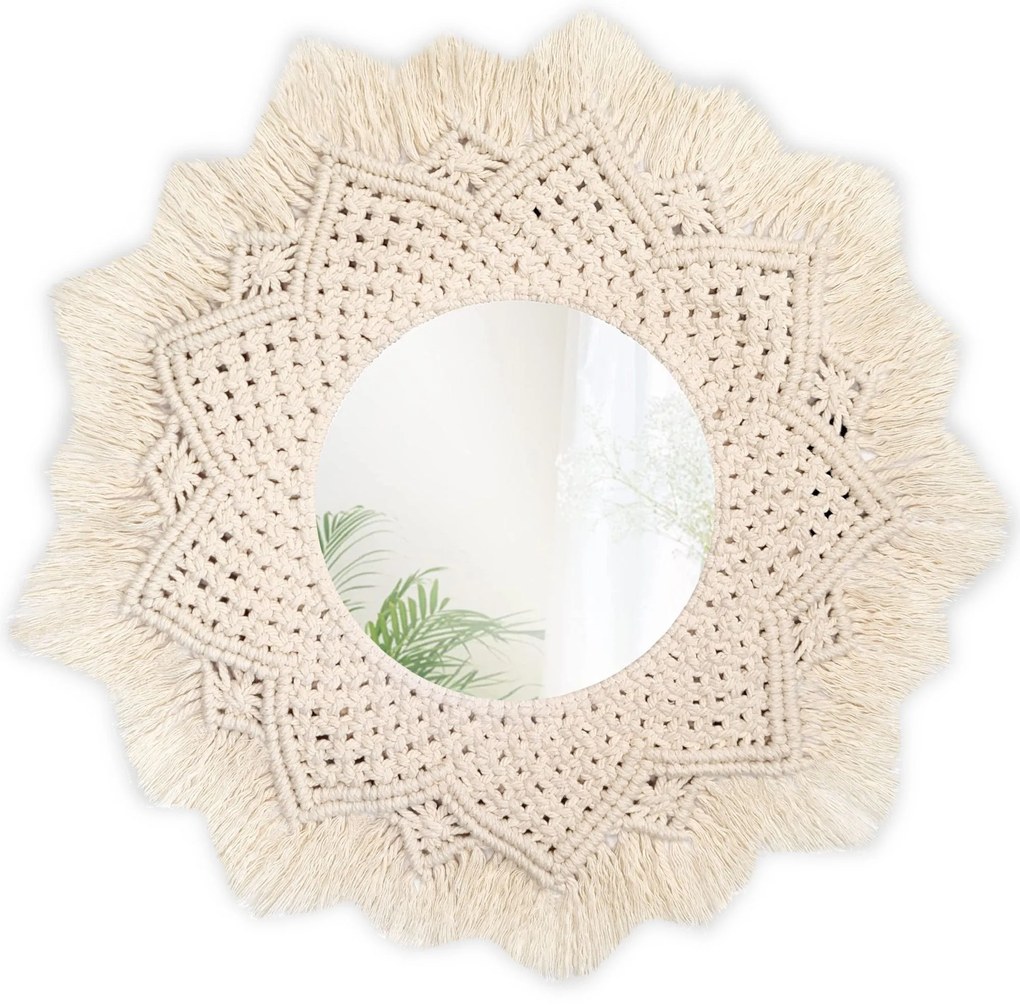 Boho fali tükör 60CM 322051