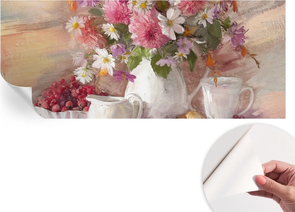 Fotótapéta Dekoratív Fali Tapéta Képek Mezei virágok 250x104