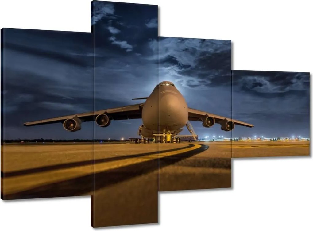 Képek 100x70 Nagy repülőgép repülőtér