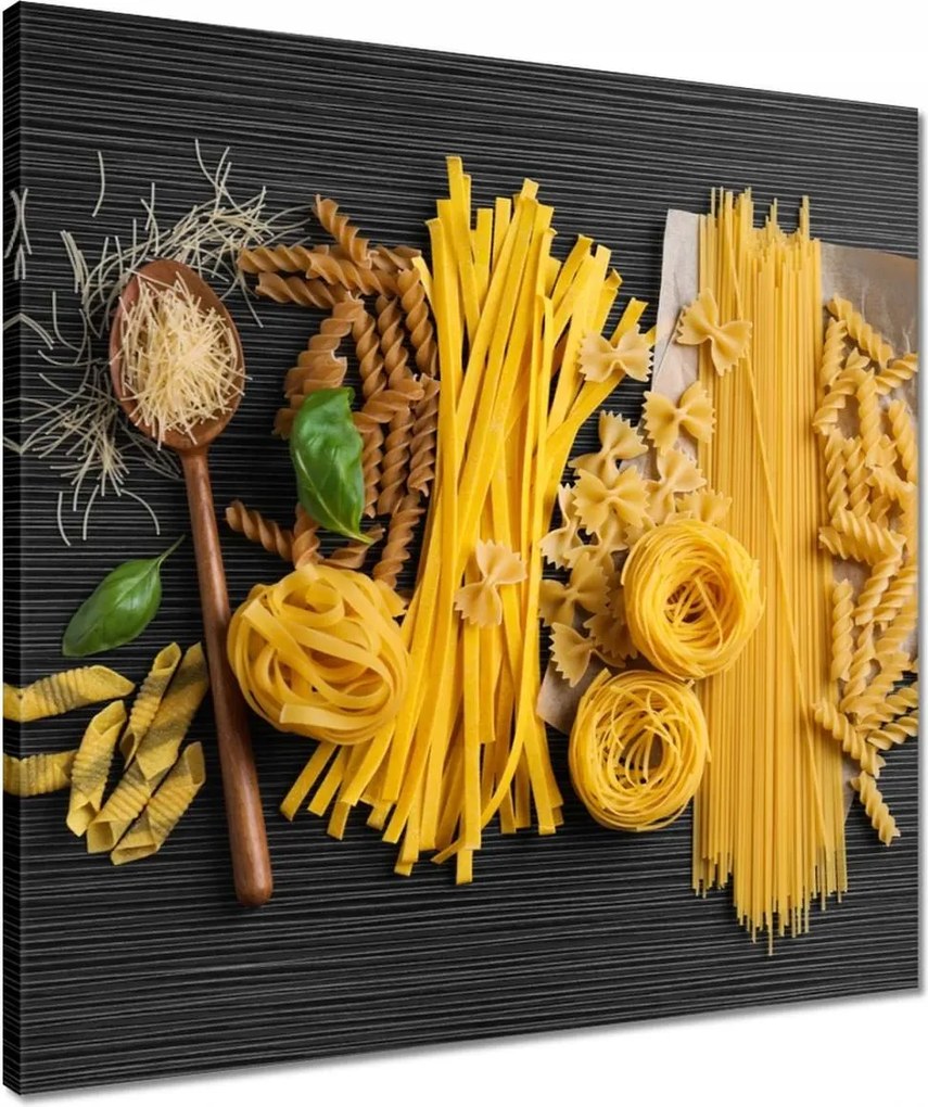 Vászonkép 50x50 Tészta kompozíció