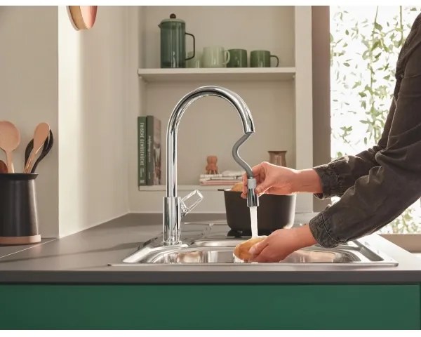 GROHE 31564SD1 - K200 konyhai mosogató 965 × 500 mm rozsdamentes acél