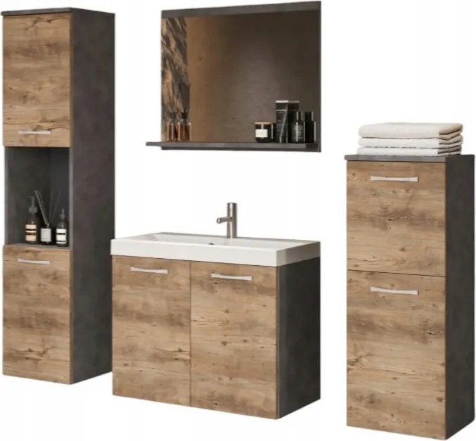 Mars fürdőszobabútor Tükör Mosdó