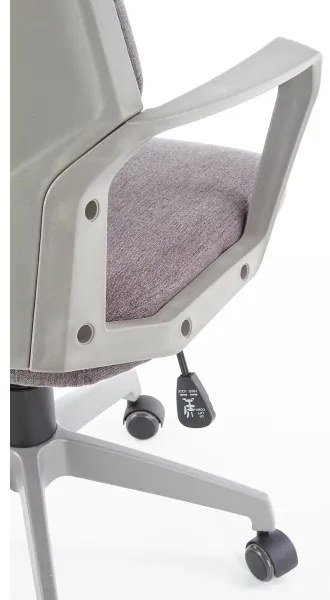Irodai szék LONA fehér/világosszürke