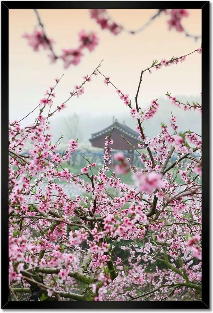 Poszterek keretben 40x60 Japán Orient Buddhizmus