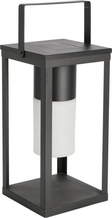 Fekete napelemes-USB LED lámpás (magasság 38 cm) Solar – Bizzotto