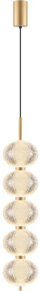 Zuma Line 003064-034756 - GALATEA LED csillár kábelen LED/30W/230V arany