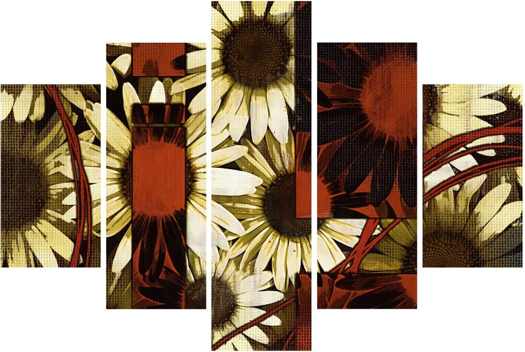 Virágok képe (150x105 cm)