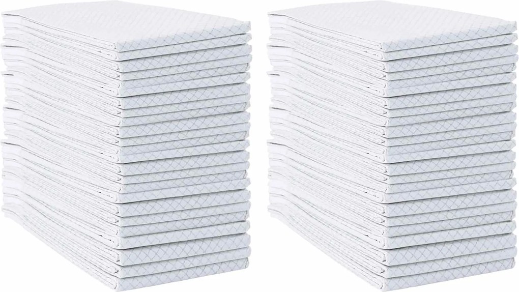vidaXL Nem szőtt szövet állat tréningpárna 50 pcs 120 x 80 cm