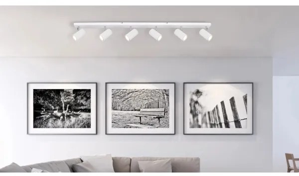 Globo 57911-6DW - spotlámpa ROBBY 6xGU10/35W/230V fehér