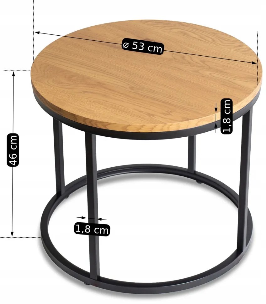 Fa Asztal Aranytölgy LELLA