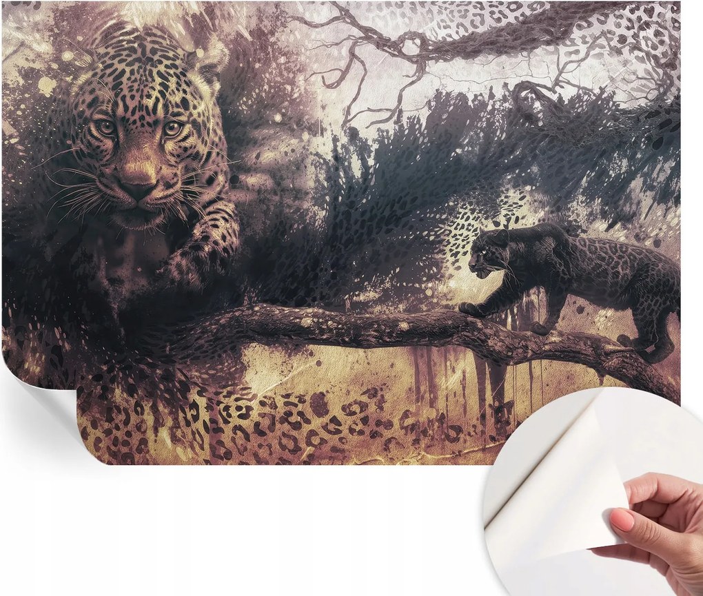 Öntapadós fotótapéta Nappaliba és Hálószobába Erdei motívum 152x104 cm