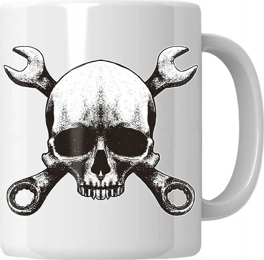 Bögre Koponya Szerelő Ajándék Mechanika Ajándék Apa Sógor