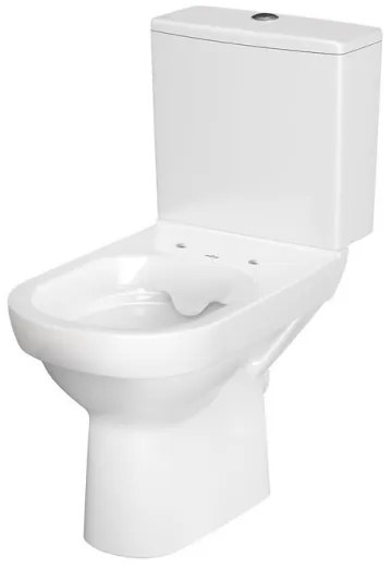 Cersanit K35-037 - Álló WC ülőkével CITY kerámia/fehér