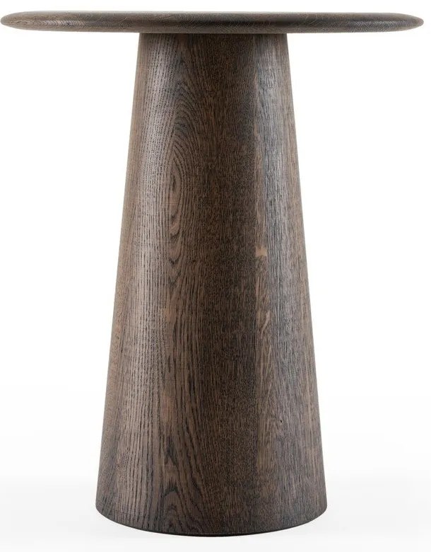 Tölgyfa kerek tárolóasztal ø 40 cm Mushroom – Gazzda