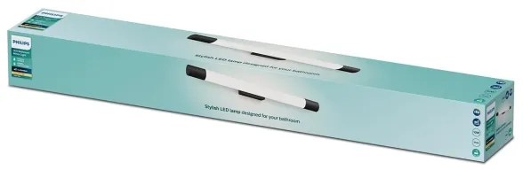 Philips - Fürdőszobai tükörmegvilágító ROVER LED/10W/230V IP44 fekete