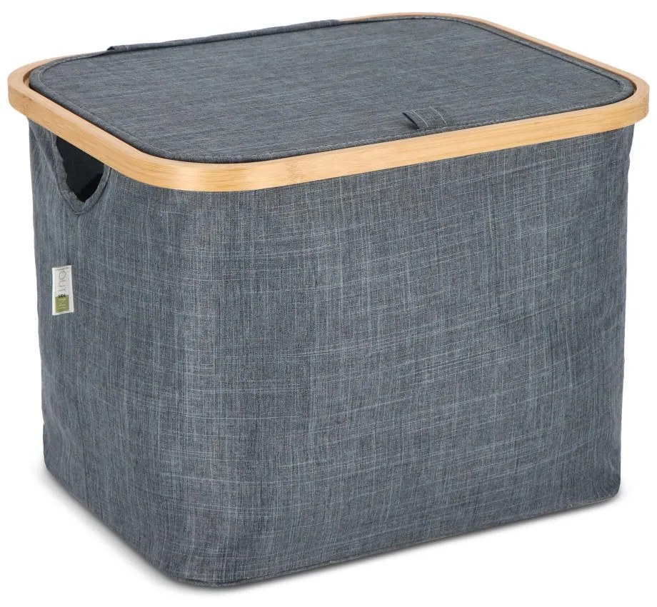 Összecsukható kosár NOLVIO 25 L, kékesszürke