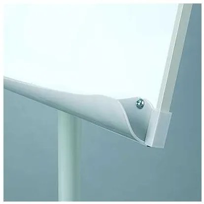 Eurosupplies Basic flipchart 70 x 100 cm - kerekekkel, fehér