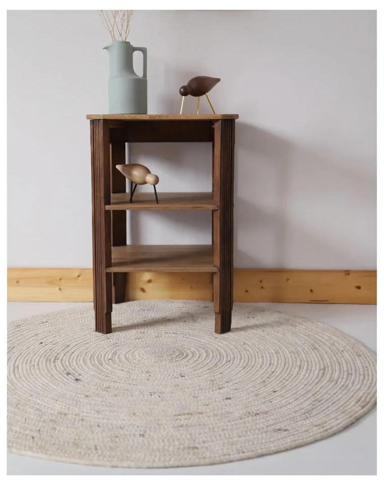 Krémszínű gyerek szőnyeg ø 110 cm Neethu Avoine – Nattiot