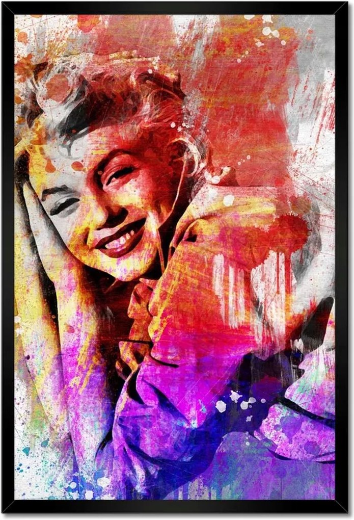 Poszterek keretben 40x60 Marilyn Monroe Színésznő
