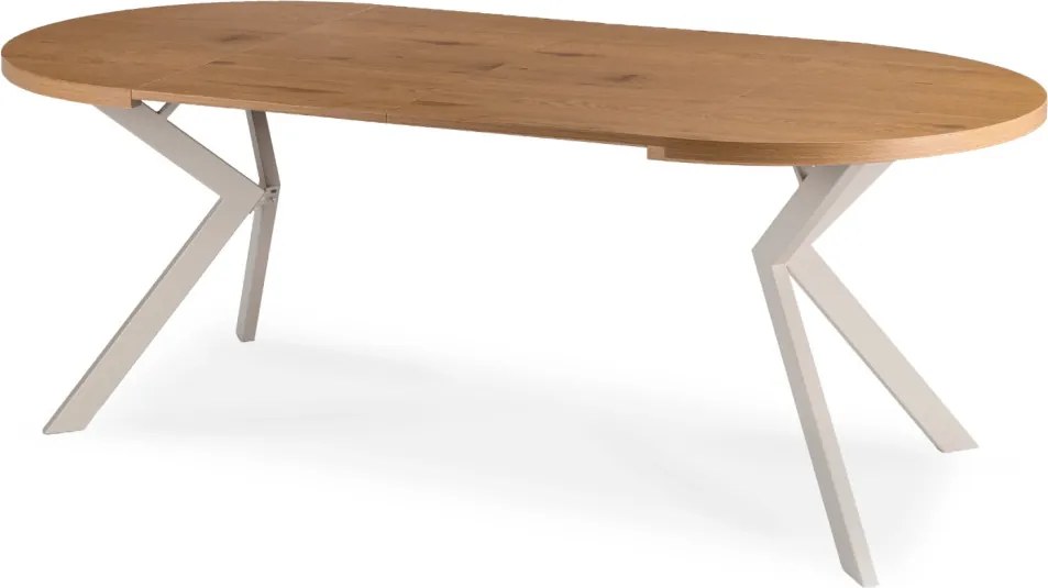 Modern bővíthető étkezőasztal LUKAS 100–250 cm tölgy kasmír