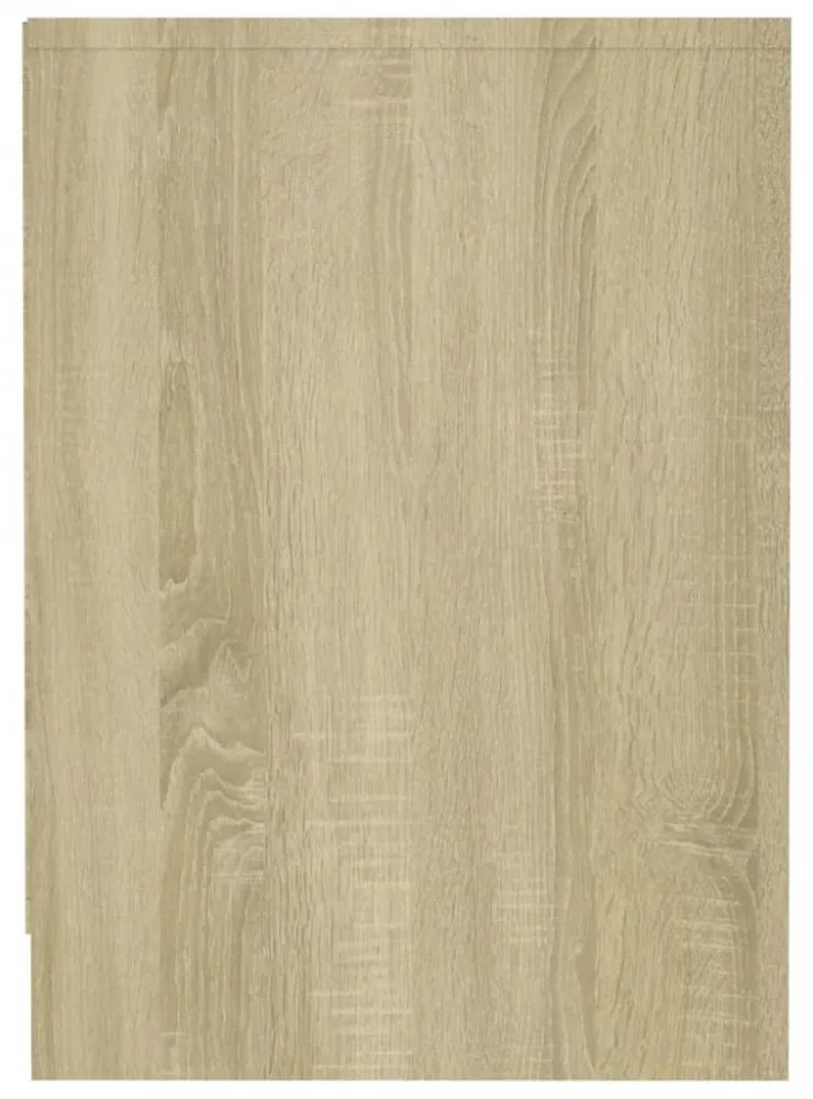 sonoma tölgy színű szerelt fa TV-szekrény 102 x 36 x 50 cm