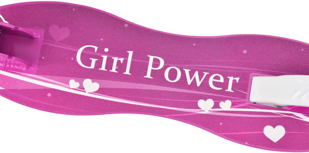 Roller "Girl Power" rózsaszín