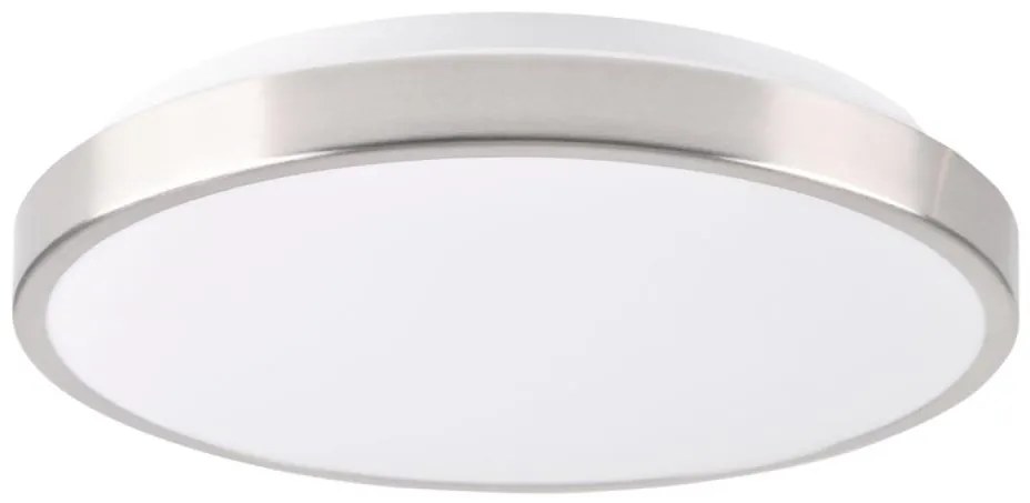 LIBRA LED mennyezeti lámpa, 15 W, 230 V, Ø 29 cm, fényes króm