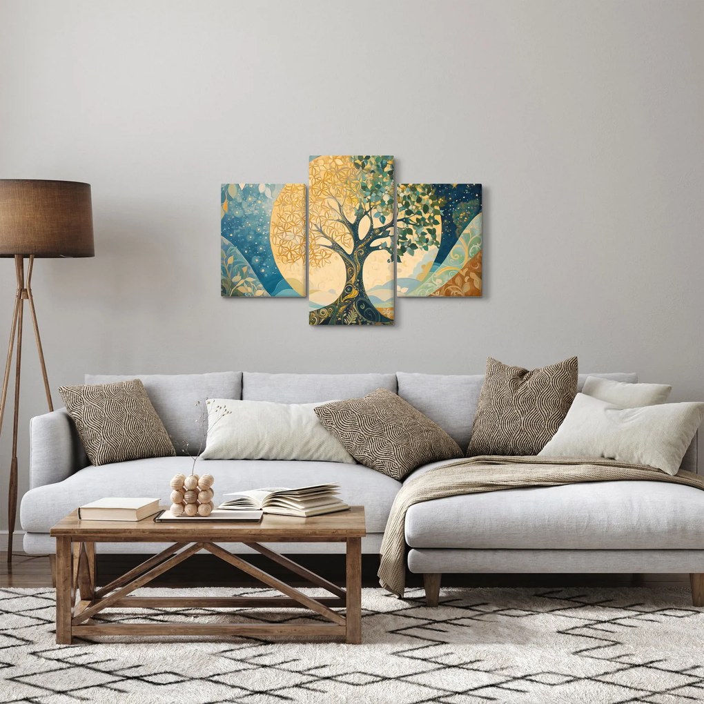Kép – Életfa a holdban (90x60 cm)
