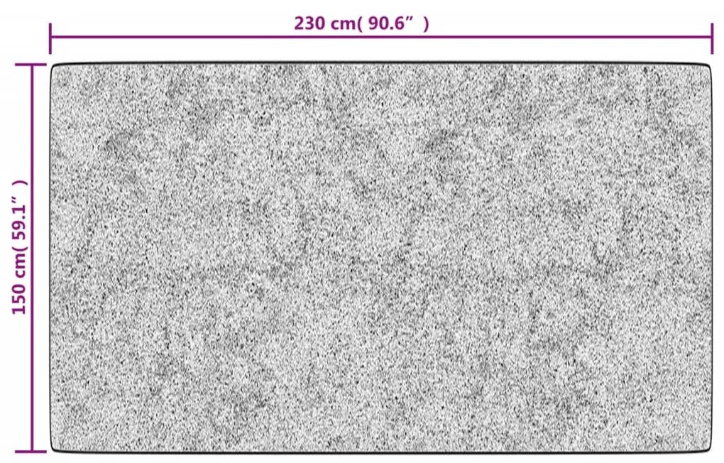 többszínű foltvarrott csúszásmentes mosható szőnyeg 150x230 cm