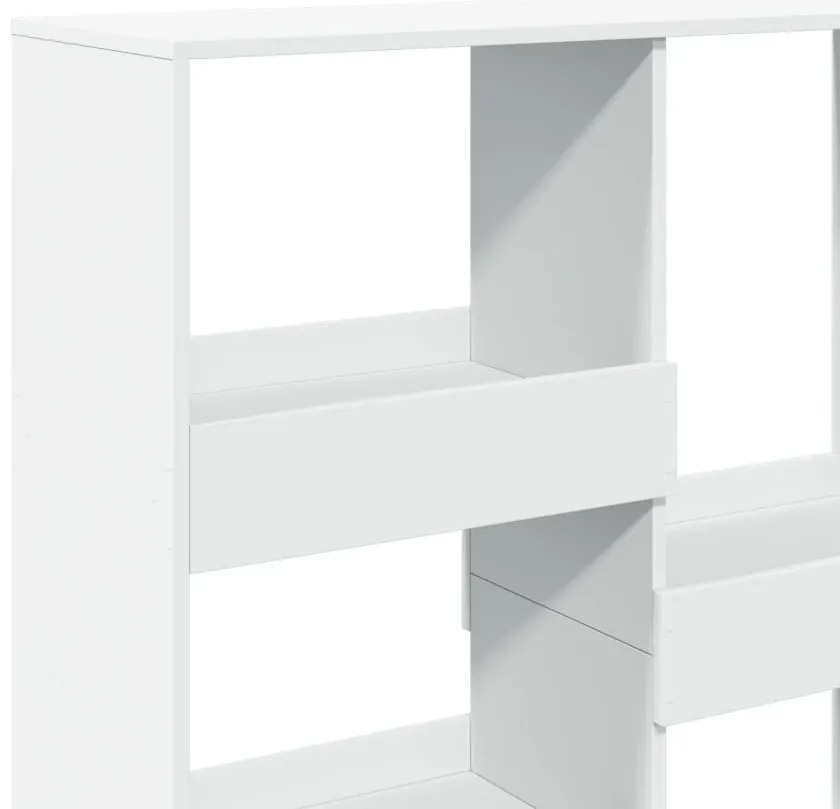 fehér térelválasztó könyvszekrény 100 x 33 x 115 cm