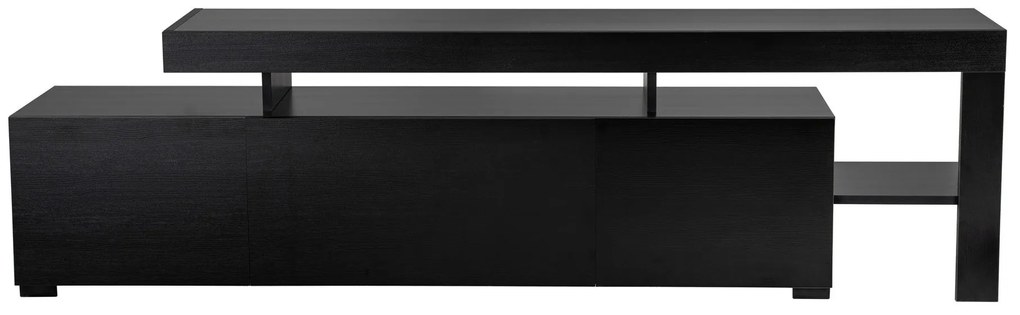 TV szekrény Beliz - Wood Black