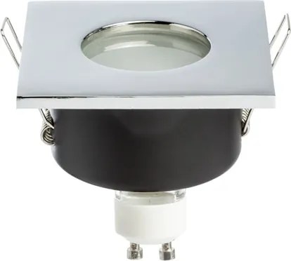 RENDL SPLASH SQ süllyesztett lámpa króm 230V LED GU10 8W IP65