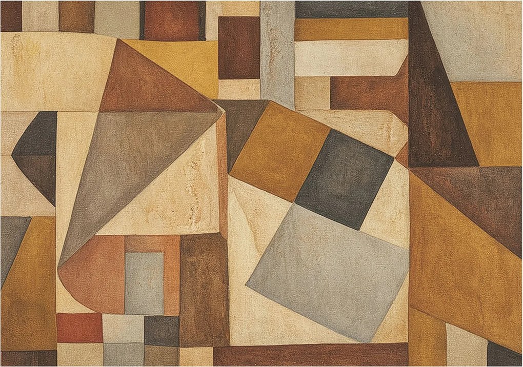 Fotótapéta Flizelin Fal a hálószobába Geometrikus absztrakt 312x219