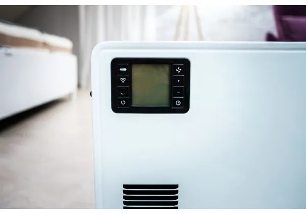 Brilagi - Elektromos konvektoros fűtőtest 1000/1300/2300W LCD/időzítő/TURBO/termosztát+ távirányító