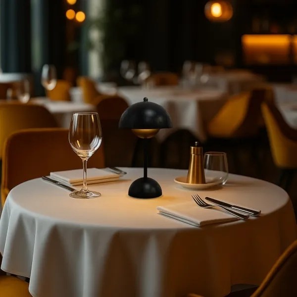 LED újratölthető érintésvezérelt asztali lámpa COSTA LED/3W/5V 2400 mAh 3000–6000 K fekete