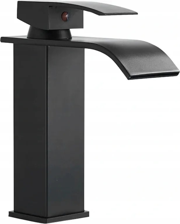 Mosdó csaptelep Csaptelep Fekete matt alacsony Lotus Black Mat Calani