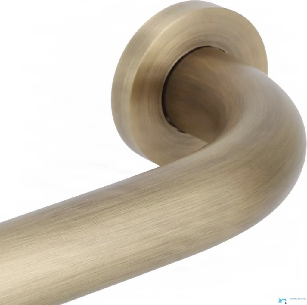 Fürdőszobai tartó EYN DB1008, 35 cm, sárgarézszínű